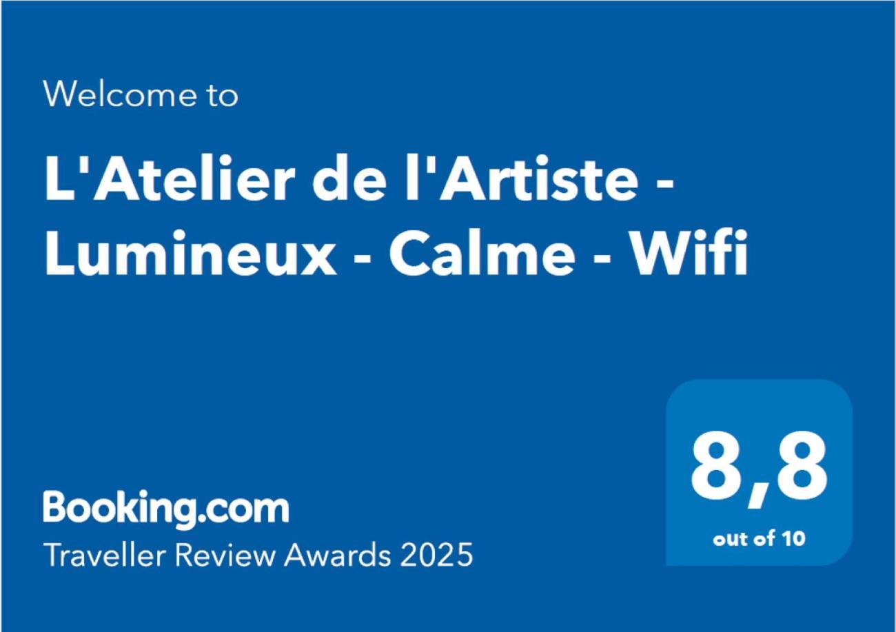 L'Atelier De L'Artiste - Lumineux - Calme - Wifi Apartment Douai Bagian luar foto